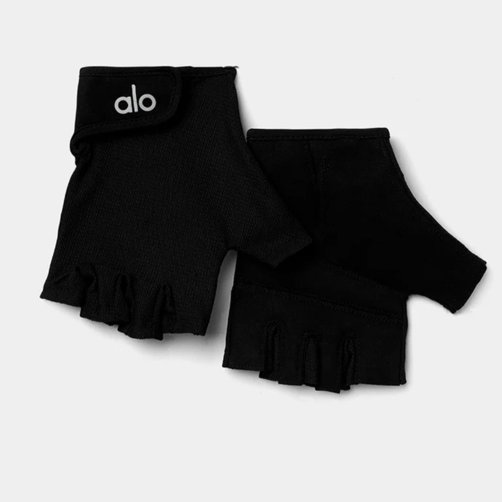 Alo workout gloves black S